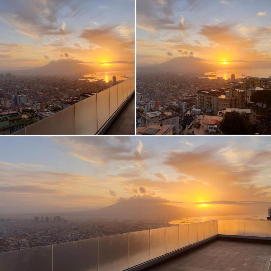 Terrazza Manu - Loft Suspended Over The City-Vomero نابولي المظهر الخارجي الصورة