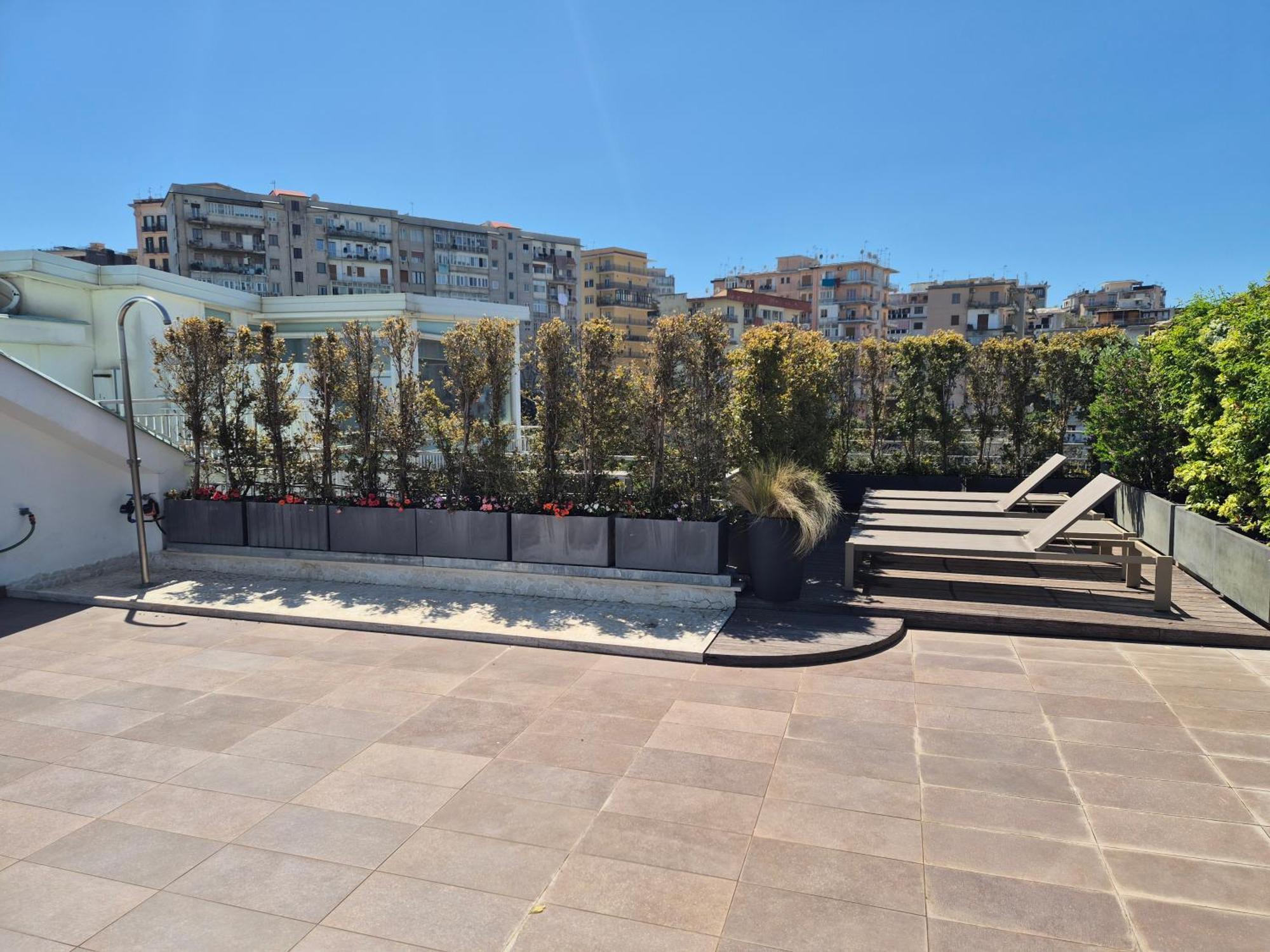 Terrazza Manu - Loft Suspended Over The City-Vomero نابولي المظهر الخارجي الصورة